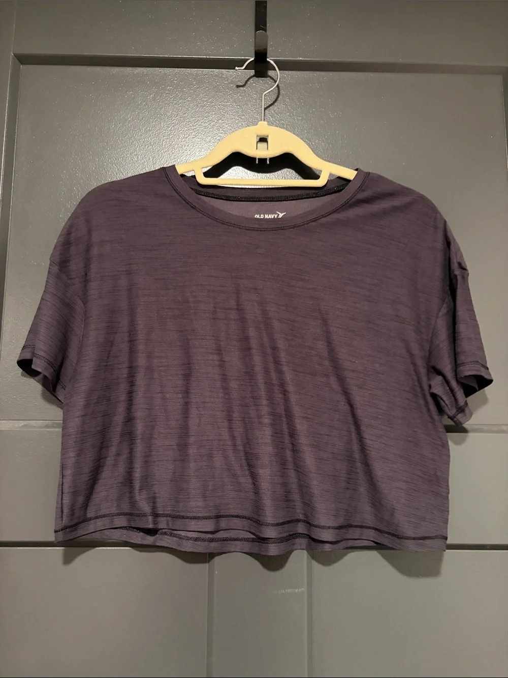 Girls Cropped Active T-Shirt
